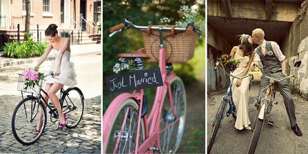 matrimonio in bicicletta