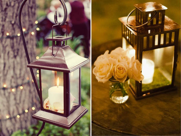 luci matrimonio lanterne
