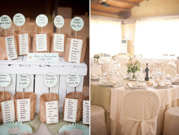 tableau mariage country chic
