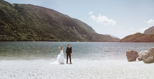matrimonio sul lago di toblino