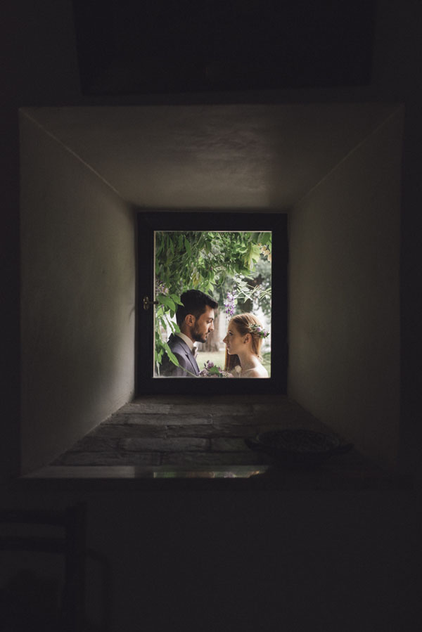matrimonio ispirato ai glicini