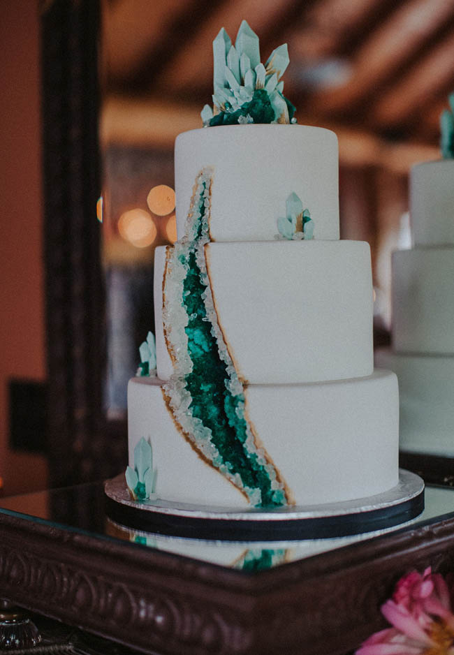 wedding cake geode