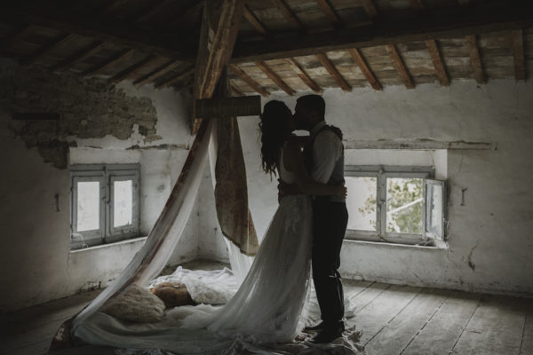 matrimonio intimo e bohémien