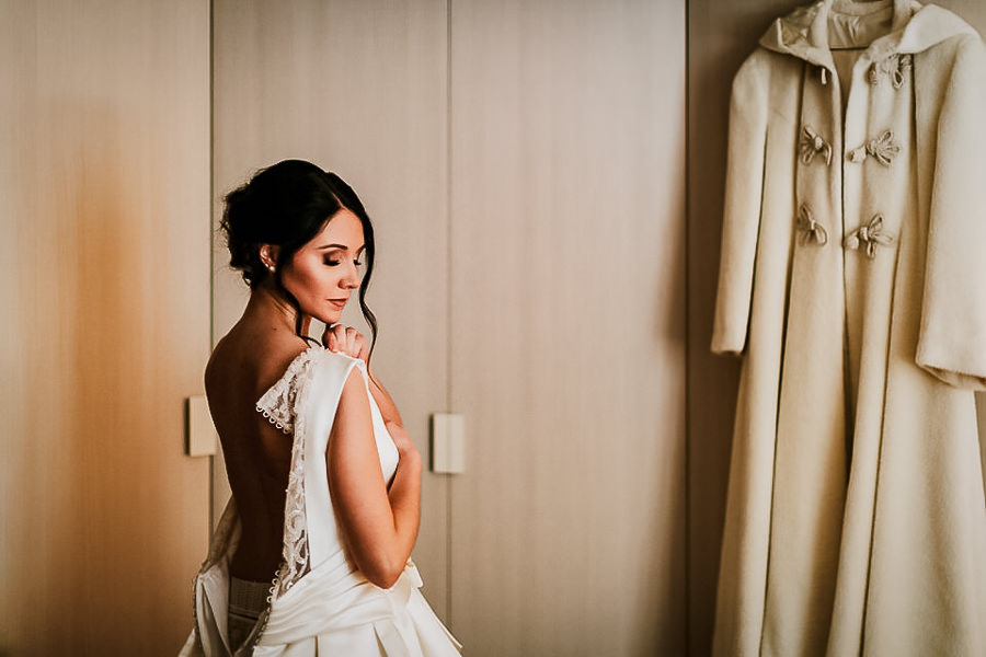 matrimonio invernale nella neve