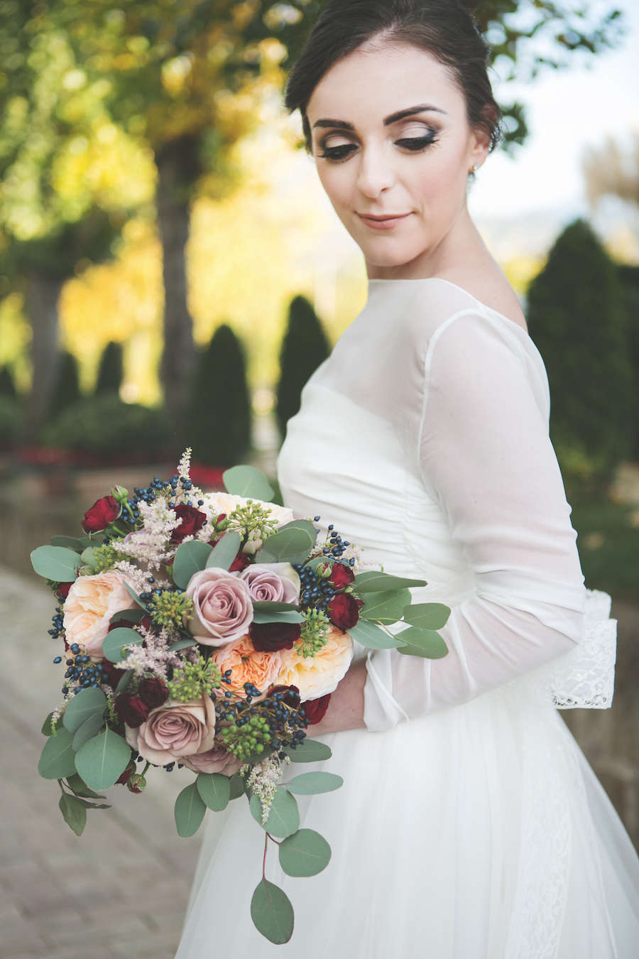 matrimonio autunnale ispirato alla vendemmia
