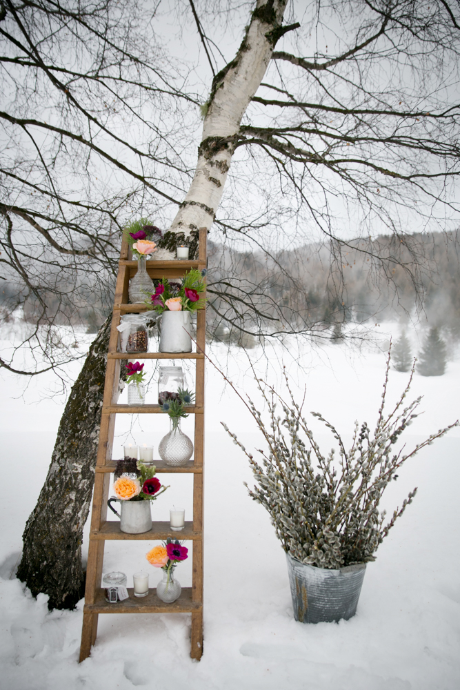 matrimonio bohémien sulla neve